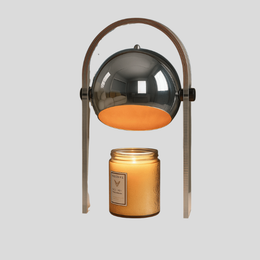 Orbix Candle Warmer Lamp – Chrome Adjustable Table Lamp Wax Melter LED Ambient Decorative Lighting