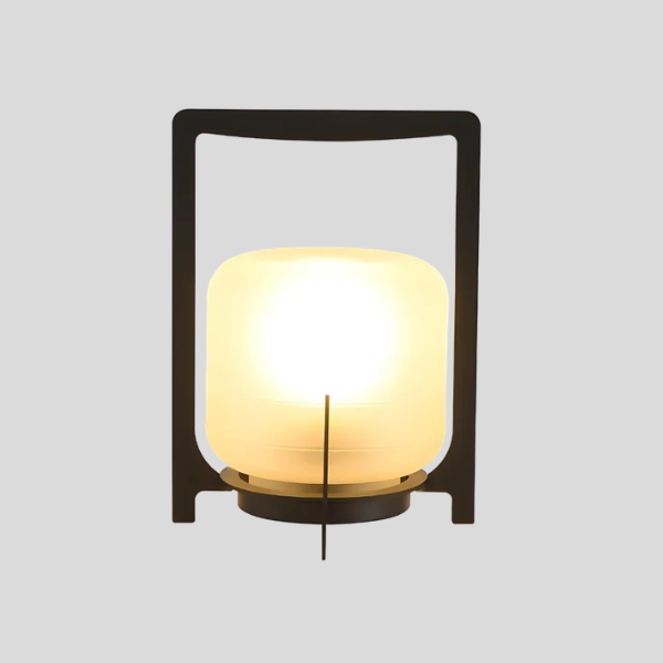Lumenis Frame Table Lamp – Modern Decorative Lighting Living Room Bedroom Frosted Glass LED Ambient