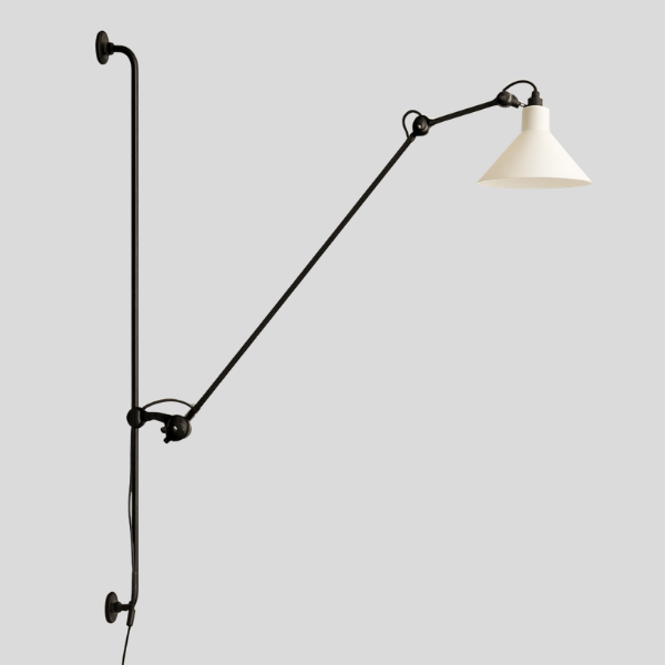Mantero Swing Arm Wall Lights – Adjustable Reading Light Bedroom Living Room Modern Wall Sconce