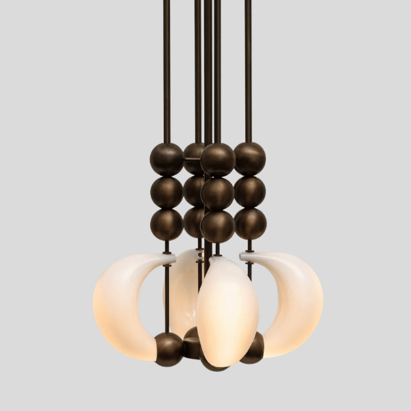 Orbrix Cluster Pendant Light – Modern Multi Globe Chandelier Dining Room Kitchen Island Decorative Lighting