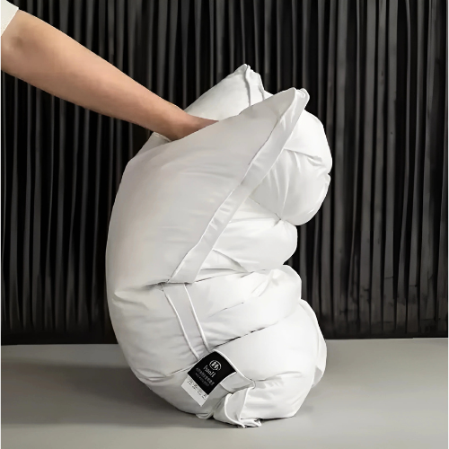 Celestria Cloud Bed Pillow – Premium Goose Down Luxury Hotel Sleep Pillow Bedroom
