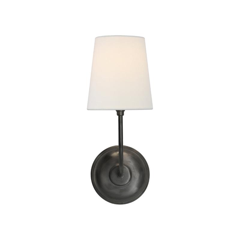 Gilded Ember Globe Wall Sconce – Brass Finish Ambient Glow Soft Shade LED Wall Light Premium Interiors