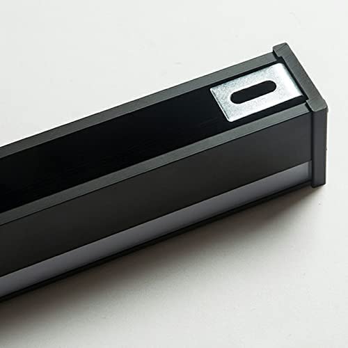 Alera Linear Wall Light – Modern Minimalist Black LED Bar Sconce for Bedroom Headboard Lighting