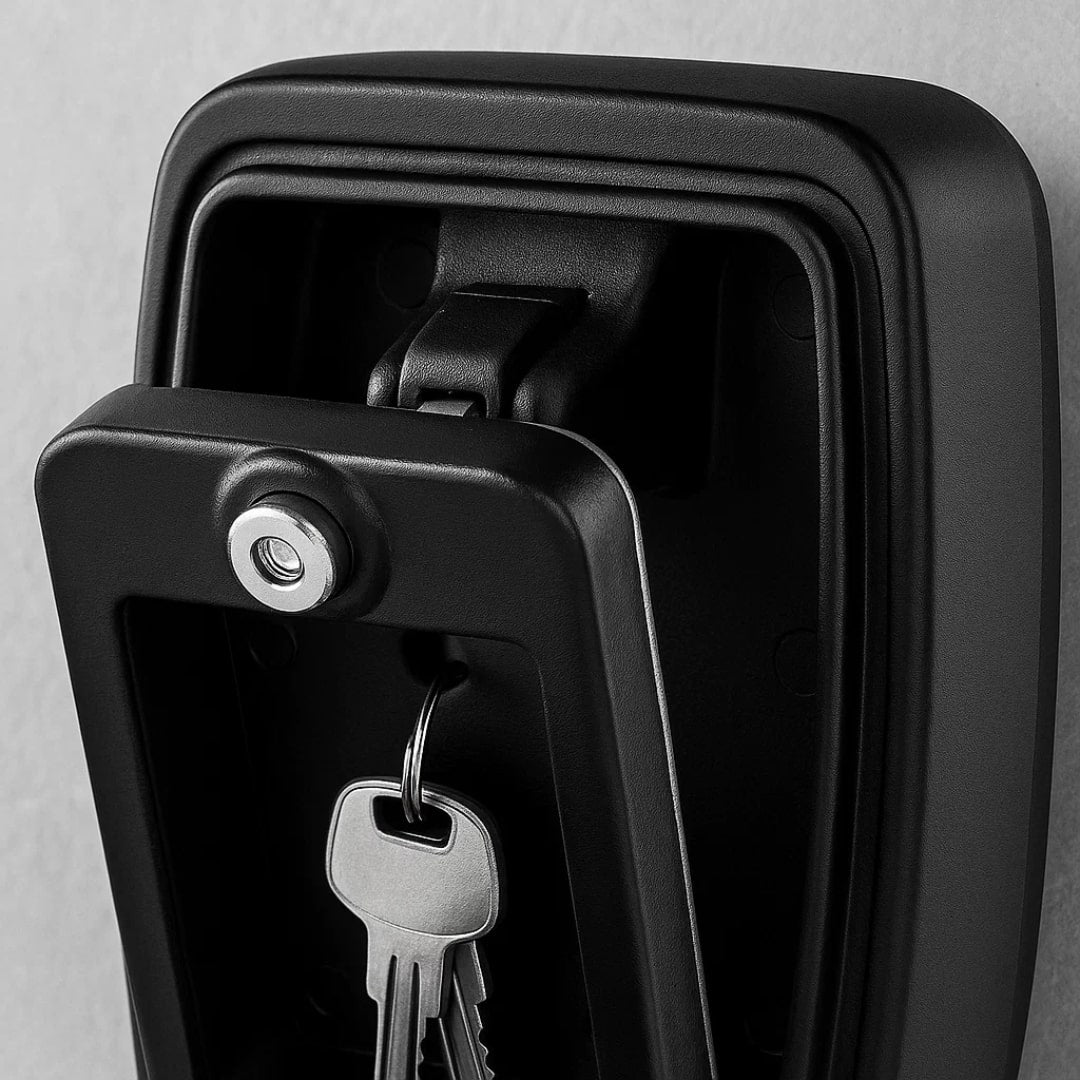 Vaultex Wall Mount Key Lock Box – Outdoor Waterproof Security Combination Keypad Storage