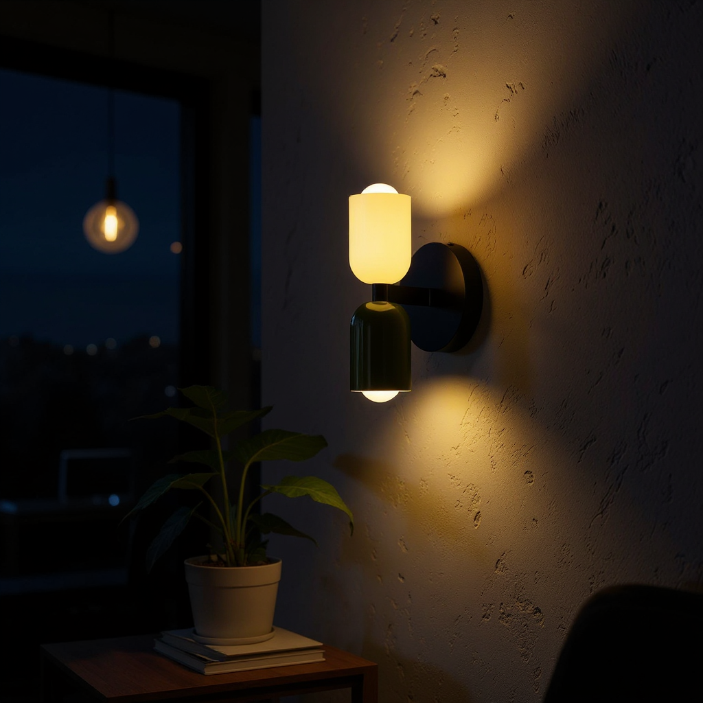 Axis Dual Beam Wall Lamp – LED Up Down Wall Lighting Fixture