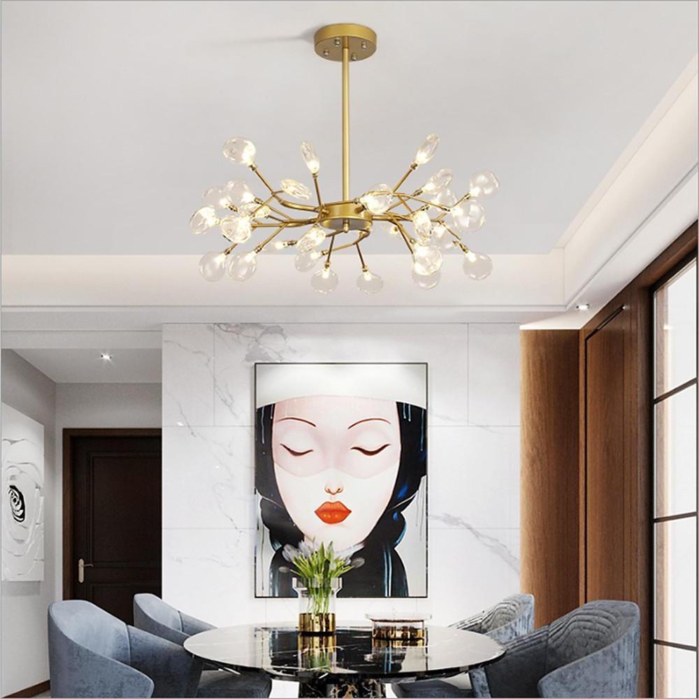 Aurora Branch Chandelier – LED Modern Sculptural Ceiling Lighting Fixture