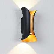 Butterfly Modern LED Outdoor Wall Light – Dual Wing Fixture