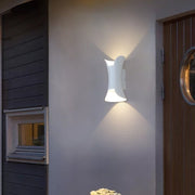 Butterfly Modern LED Outdoor Wall Light – Dual Wing Fixture