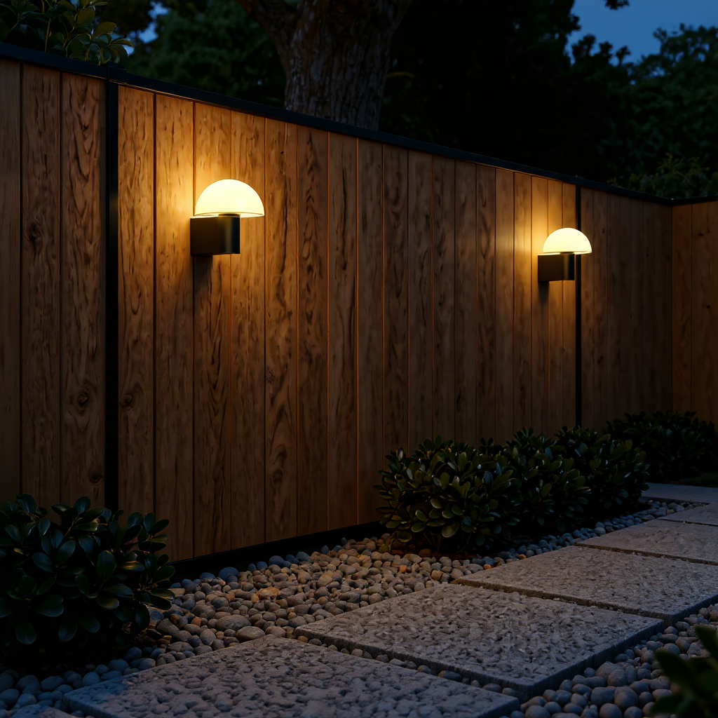 Halo Dome Wall Lamp – LED Outdoor Modern Wall Lighting Fixture