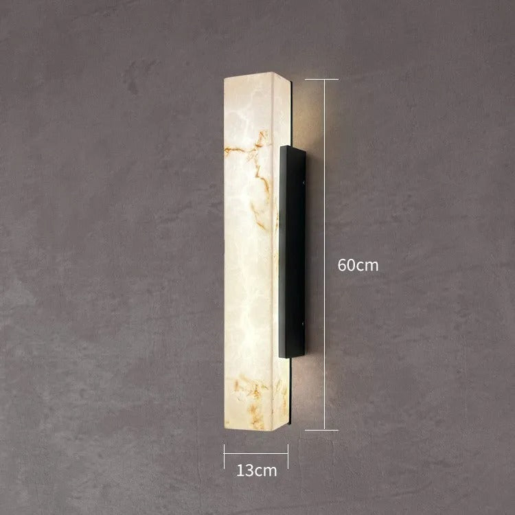 Aurelia Marble Wall Sconce – LED Wall Sconce Modern Decorative Lighting Living Room Bedroom