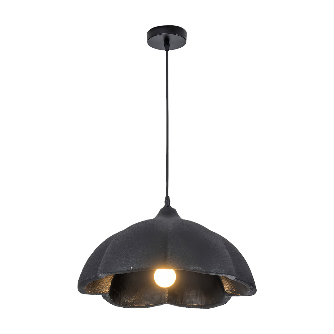 Noctra Industrial Pendant Light – Vintage Black Metal Kitchen Island Dining Hanging Ceiling Lighting