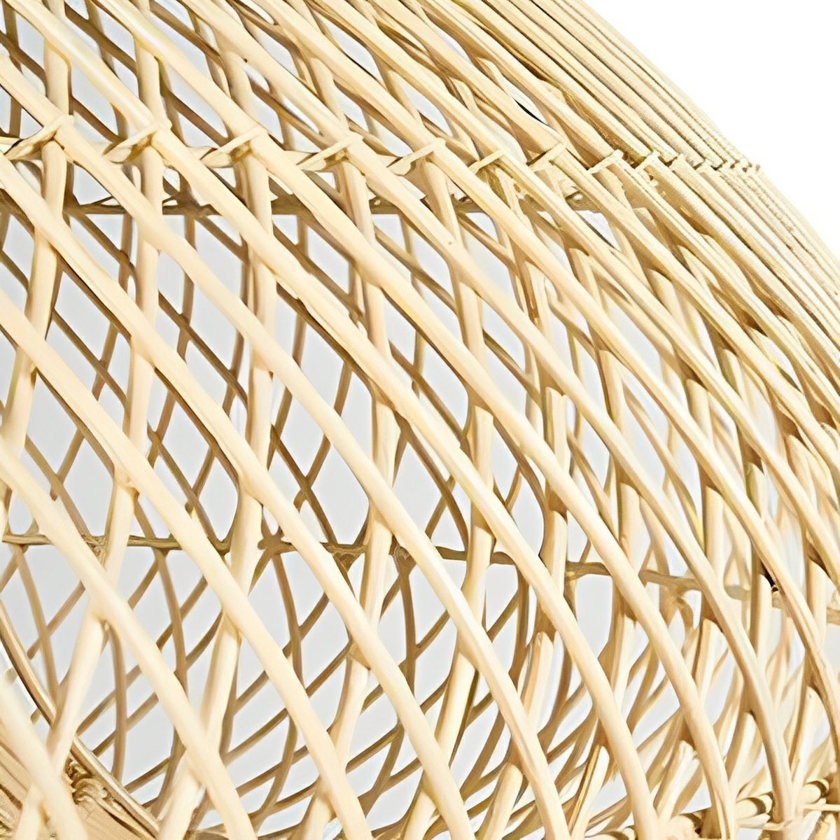 Caldera Pendant Light – Woven Rattan Wood Ceiling Light Kitchen Island Dining Room Decorative Lighting