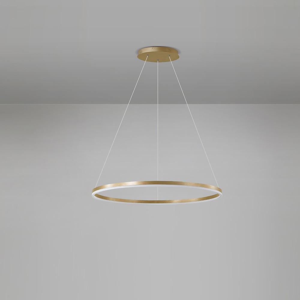 Orbit Ring Chandelier Light – LED Modern Circular Suspended Ceiling Lighting Fixture