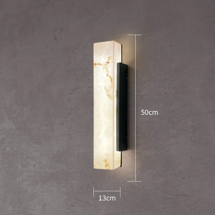 Aurelia Marble Wall Sconce – LED Wall Sconce Modern Decorative Lighting Living Room Bedroom