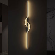 Interlink Curve LED Wall Light – Modern Dimmable Indoor Bedroom and Hallway Fixture