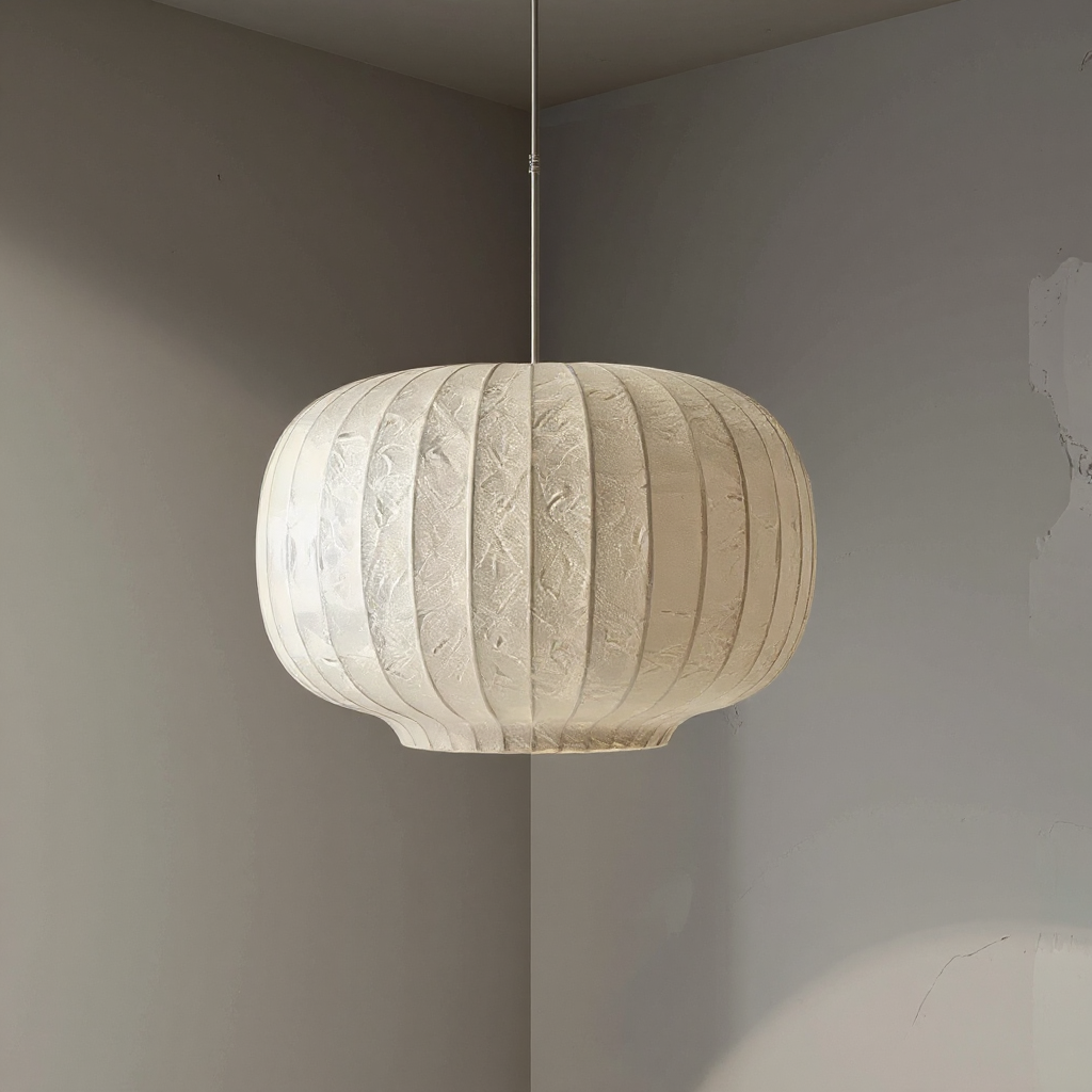 Tatami Stair Pendant Light – Fabric Stair Pendant Ceiling Lighting Fixture