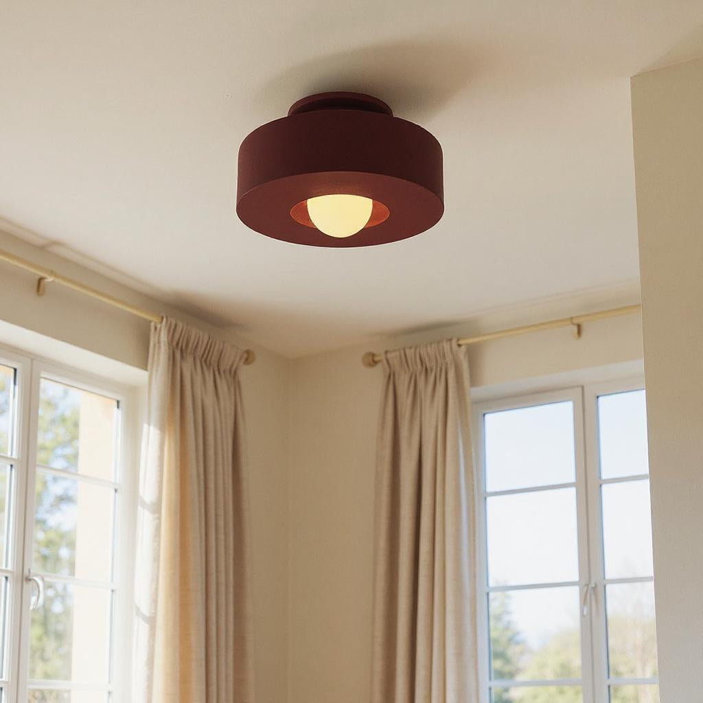 Retro Dome Ceiling Light – Nordic Minimalist Flush Mount Fixture