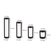 Cylinder LED Bollard Lights Solar – Waterproof Outdoor Landscape Fixtures