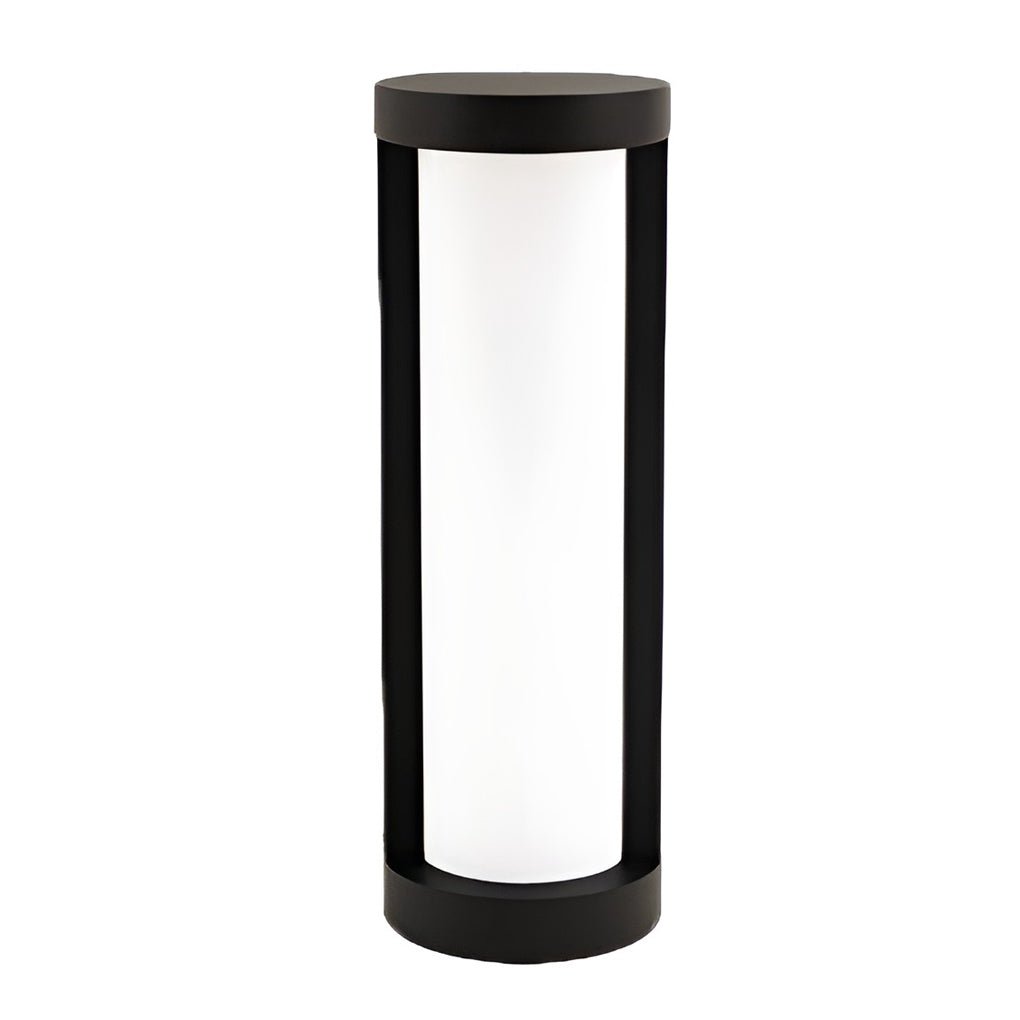 Cylinder LED Bollard Lights Solar – Waterproof Outdoor Landscape Fixtures