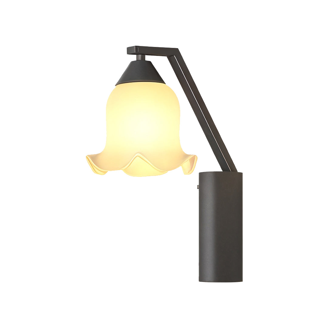 Bellflower Arm Wall Lamp – LED Outdoor Decorative Bracket Wall Lighting Fixture