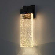 Crystal Bubble LED Outdoor Wall Light – Waterproof Modern Exterior Sconce