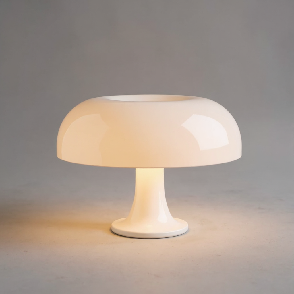 Milo Dome Table Lamp – LED Modern Mushroom Style Table Lighting Fixture