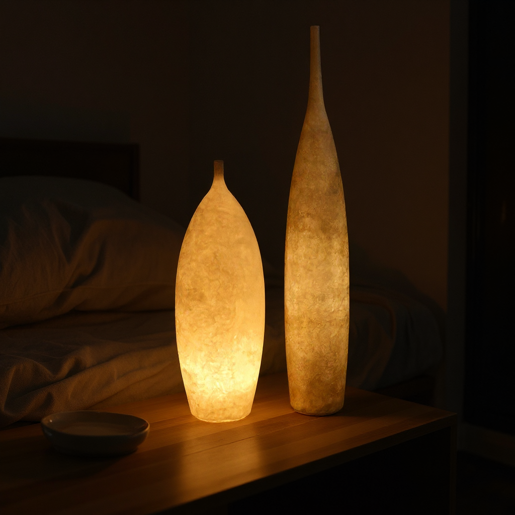Lunor Dome Uplight Floor Lamp – LED Resin Uplight Floor Lighting Fixture