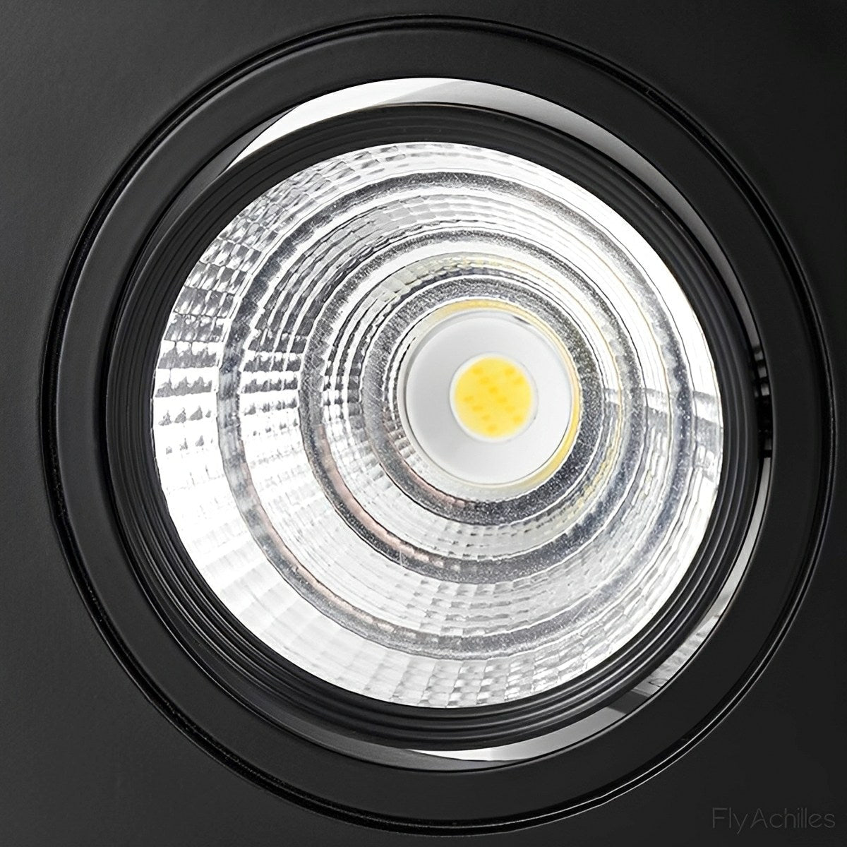 Noctis Twin Recessed Ceiling Light – LED Spotlight Downlight Modern Black Adjustable Trim