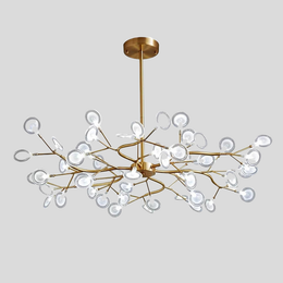 Aurora Branch Chandelier – LED Modern Sculptural Ceiling Lighting Fixture