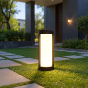 Cylinder LED Bollard Lights Solar – Waterproof Outdoor Landscape Fixtures