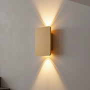 Rectangular LED Wall Sconce Light – Modern Up and Down Wall Fixture