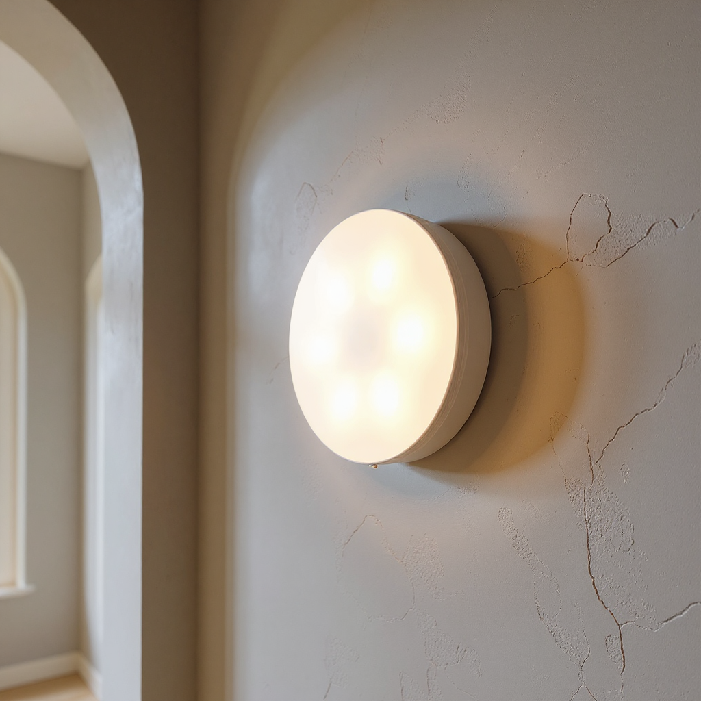 Quiet Dot Motion Light – Motion Sensor LED Disk Lighting Fixture