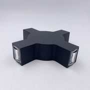 Cross Beam LED Outdoor Wall Light – Waterproof Modern Facade Lighting