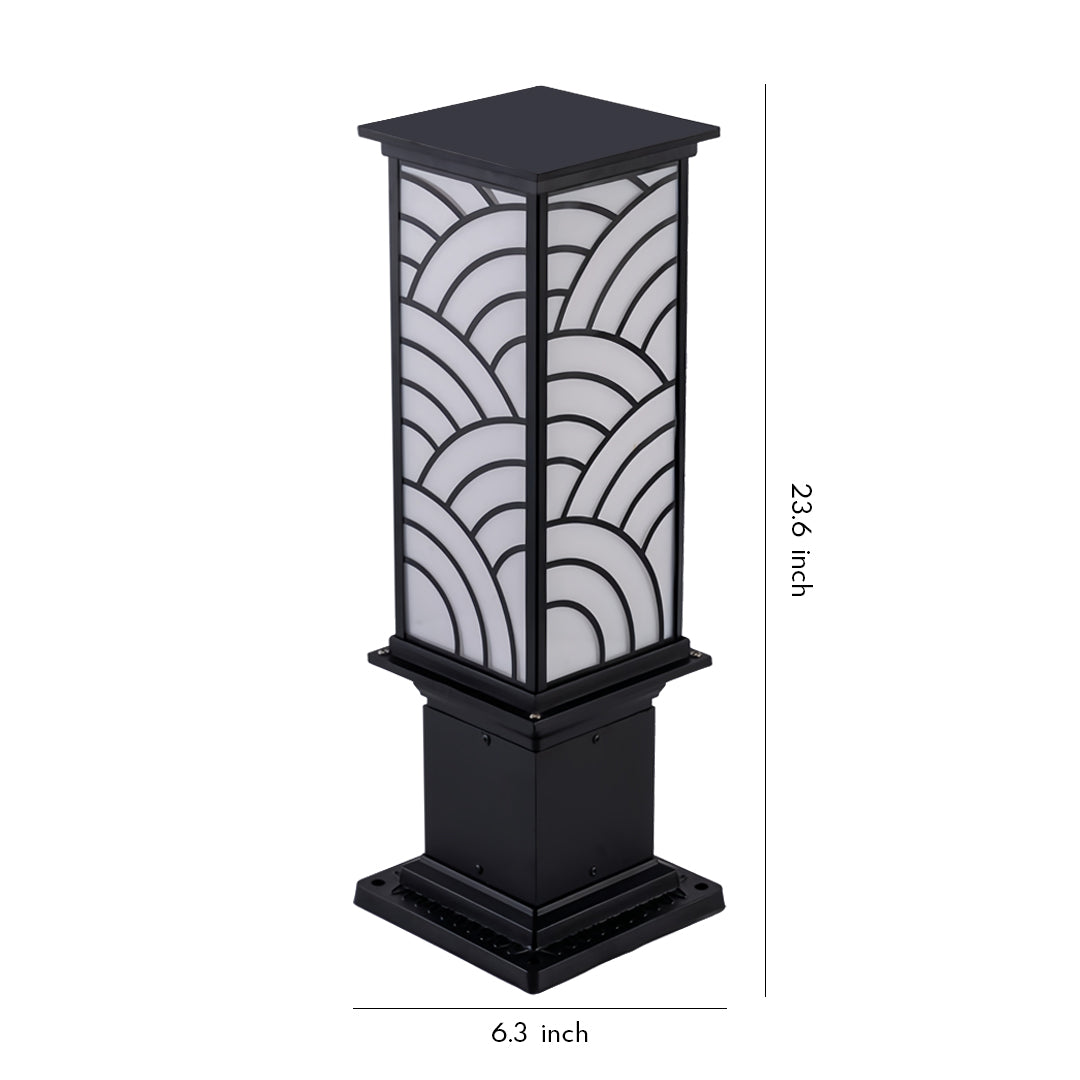 Arclume Outdoor Bollard Light – Modern LED Waterproof Pathway Garden Landscape Walkway Lighting Fixture