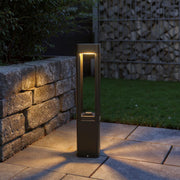 Modern Frame LED Bollard Lights for Pathways – Waterproof Outdoor Garden Fixtures
