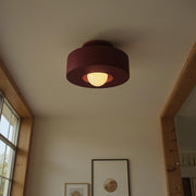 Retro Dome Ceiling Light – Nordic Minimalist Flush Mount Fixture