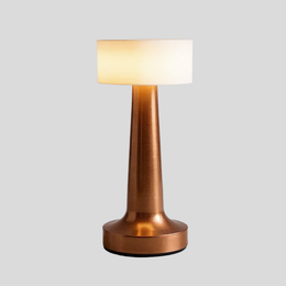 Aurelo Cordless Table Lamp – Rechargeable LED Metal Accent Lighting Dining Living Spaces
