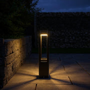 Modern Frame LED Bollard Lights for Pathways – Waterproof Outdoor Garden Fixtures