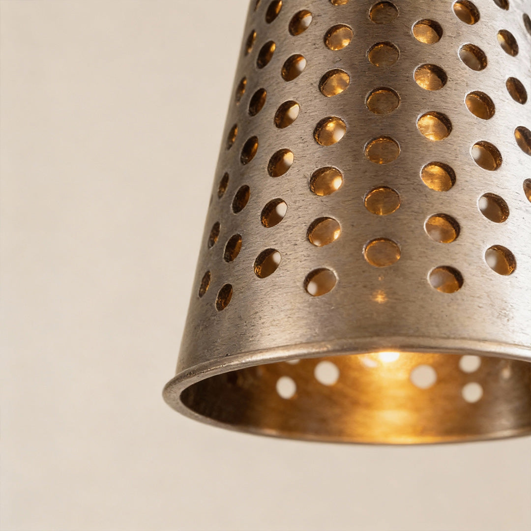 Orvella Glass Pendant Light – Modern Minimalist Clear Globe Bedroom Reading Hanging Ceiling Lighting