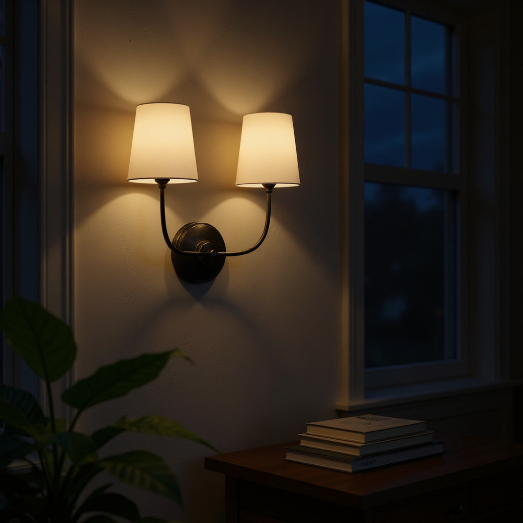Gilded Ember Globe Wall Sconce – Brass Finish Ambient Glow Soft Shade LED Wall Light Premium Interiors