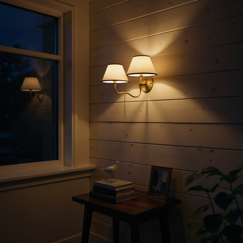 Quiet Dome Wall Sconce – LED Indoor Modern Wall Lighting Fixture
