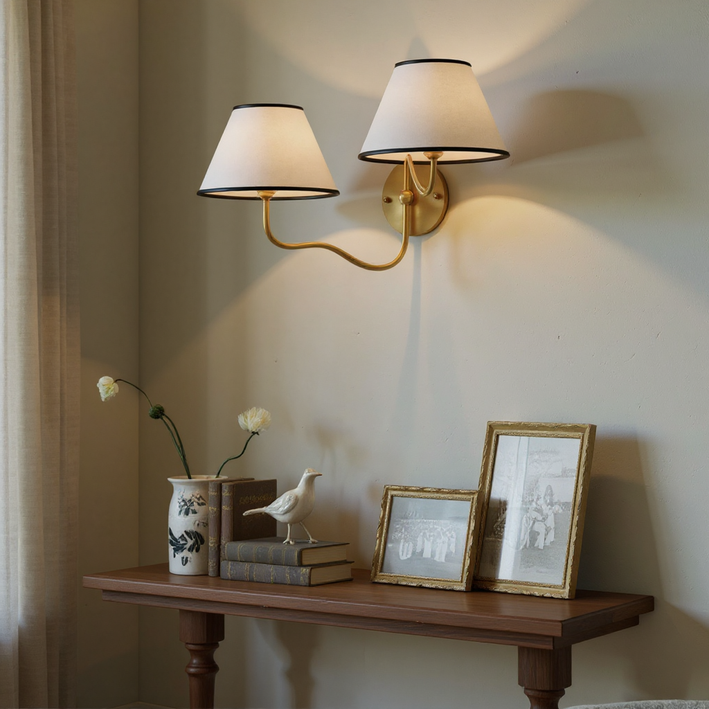 Quiet Dome Wall Sconce – LED Indoor Modern Wall Lighting Fixture