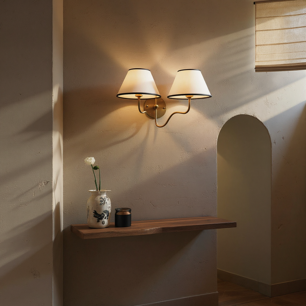 Quiet Dome Wall Sconce – LED Indoor Modern Wall Lighting Fixture