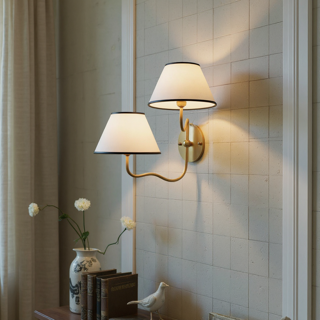 Quiet Dome Wall Sconce – LED Indoor Modern Wall Lighting Fixture