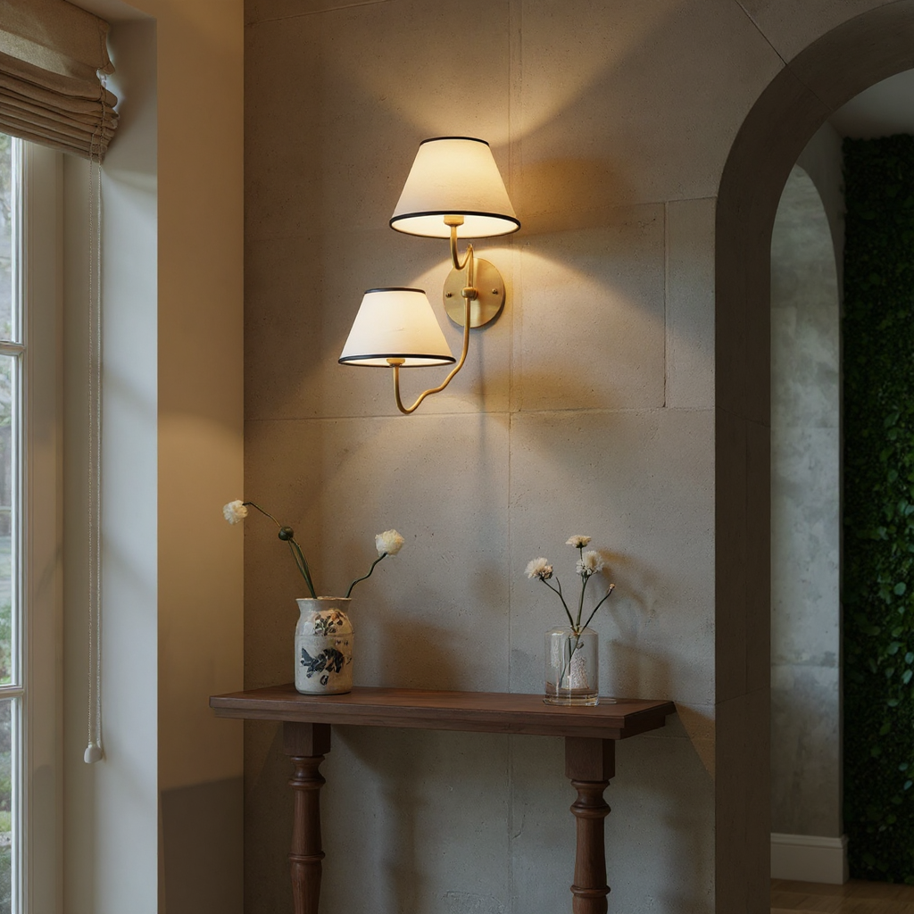 Quiet Dome Wall Sconce – LED Indoor Modern Wall Lighting Fixture