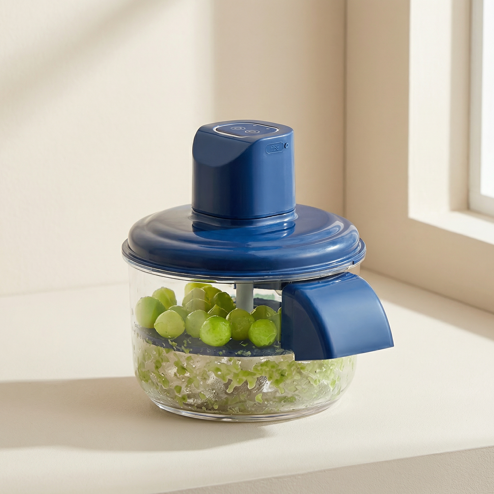 Vortex Mini Food Chopper – Electric Vegetable Garlic Chopper Wireless Rechargeable Kitchen Prep Tool