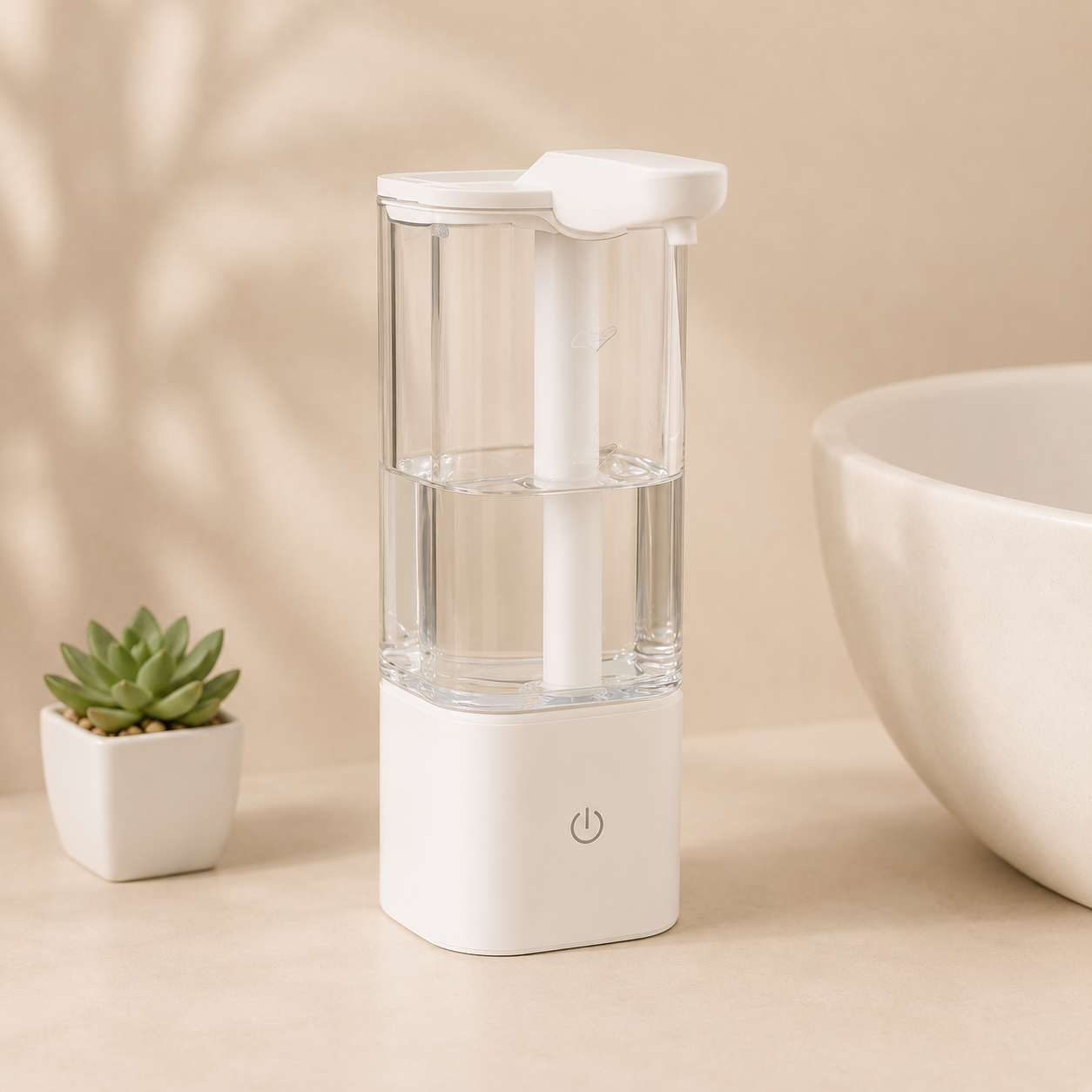 Hydris Sensor Soap Dispenser – Touchless Automatic Foam Dispenser Rechargeable Bathroom Kitchen