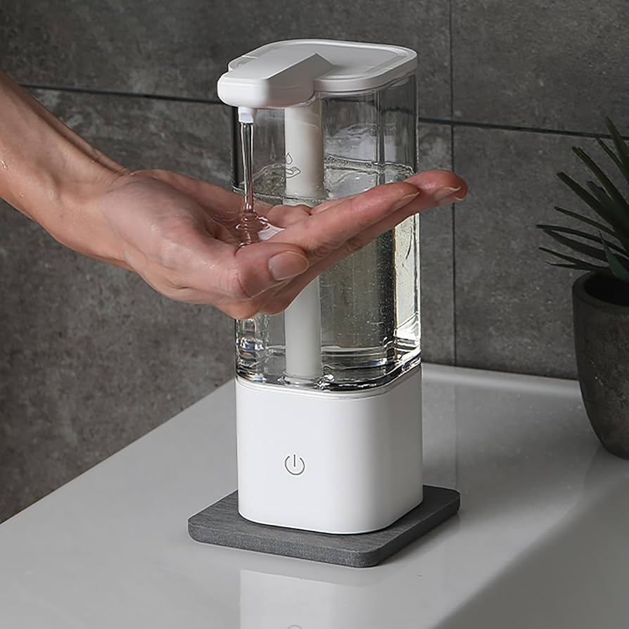 Hydris Sensor Soap Dispenser – Touchless Automatic Foam Dispenser Rechargeable Bathroom Kitchen