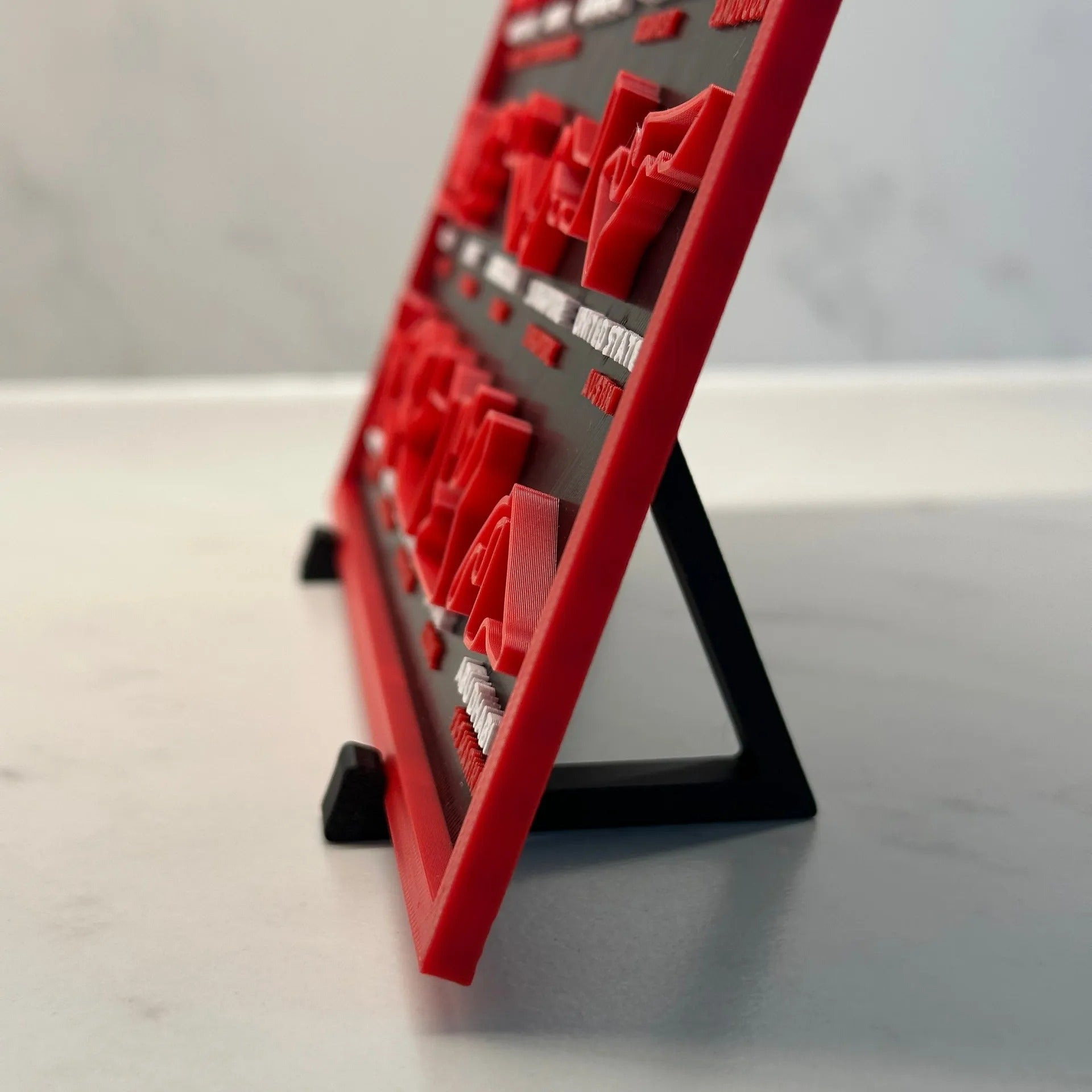 Circuito Racing Wall Art – 2026 F1 Calendar 3D Printed Circuit Track Display Decorative Lighting
