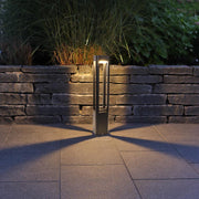 Modern Frame LED Bollard Lights for Pathways – Waterproof Outdoor Garden Fixtures